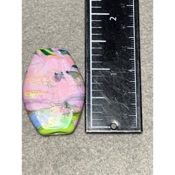 Handmade Colorful Swirled Lampwork Glass Beads - Picture 6 of 8